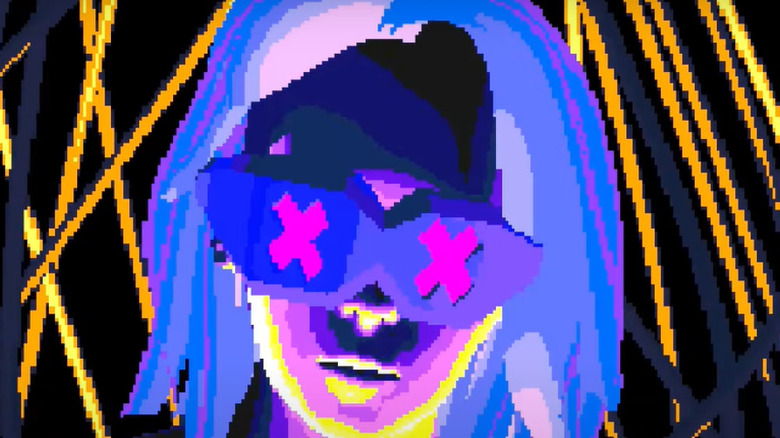 Beyond Sunset Protagonist wearing goggles