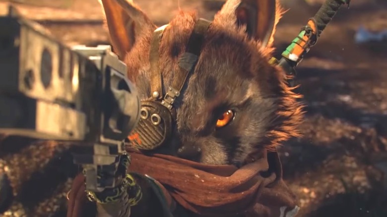 Biomutant Mutant Aims Gun