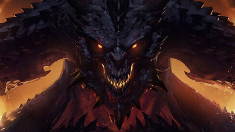 Diablo snarling