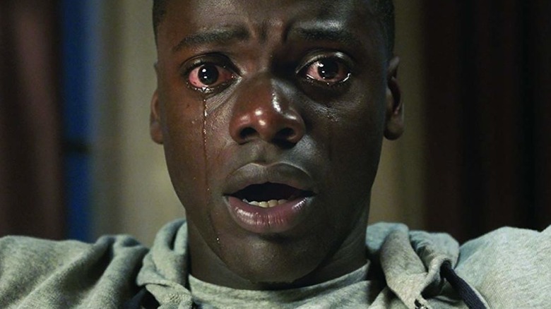 Chris crying in Get Out