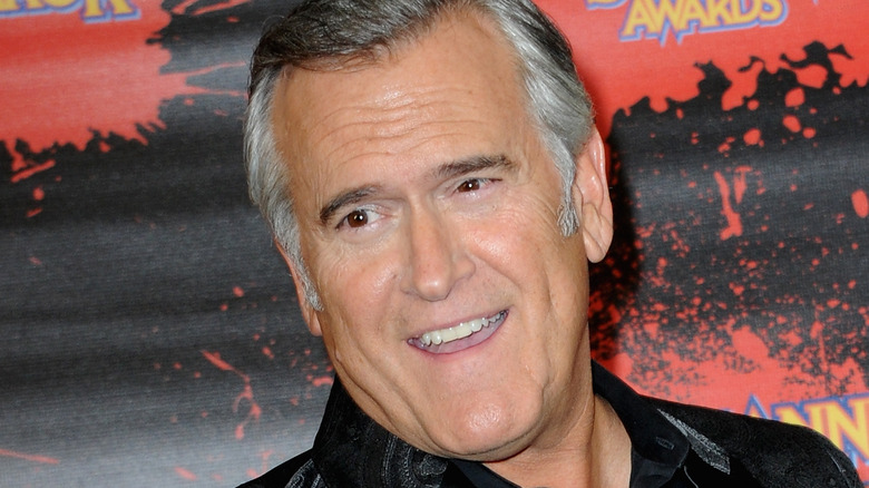 Bruce Campbell smiling