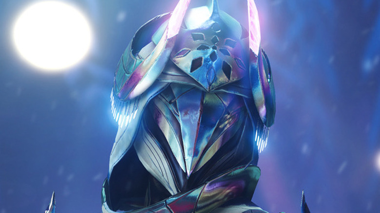 Destiny 2 guardian face close up