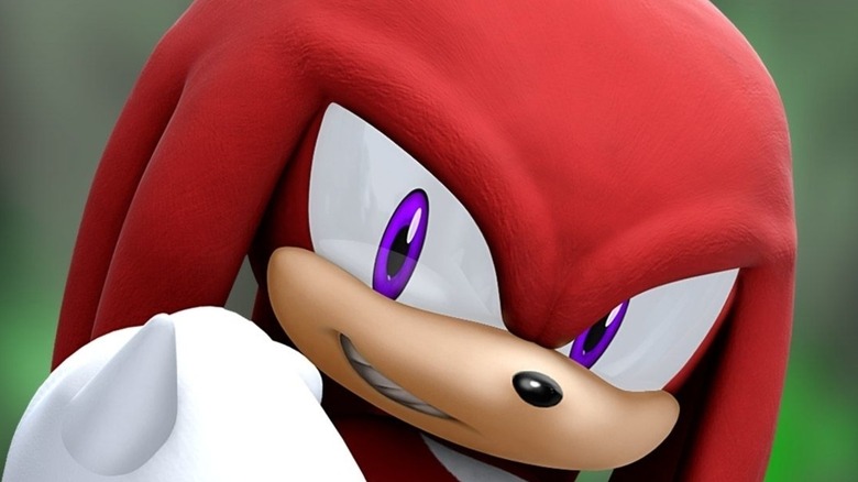 Sonic 06 Knuckles glare