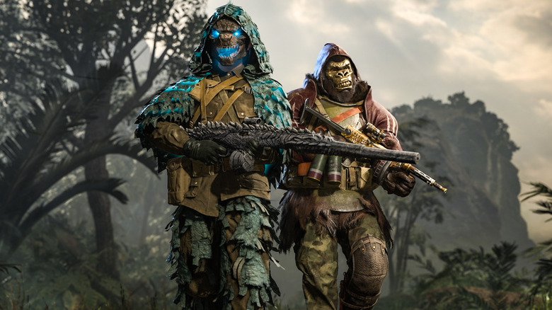 Call of Duty Godzilla and Kong skins