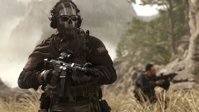 Call of Duty: Modern Warfare 2 ghost and squadmate