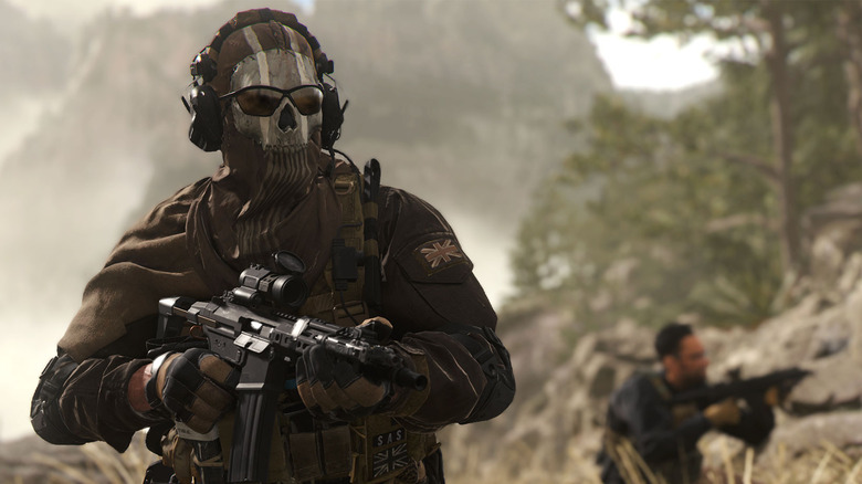 Call of Duty Modern Warfare 2 Ghost on mission
