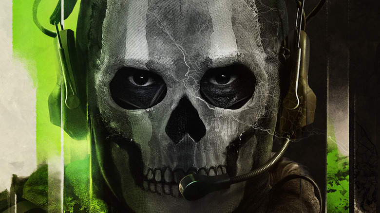 Call of Duty Modern Warfare 2 artwork with Ghost