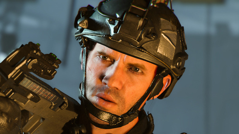 MW2 Solider face close up