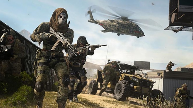 MW2 multiplayer squad spawning in