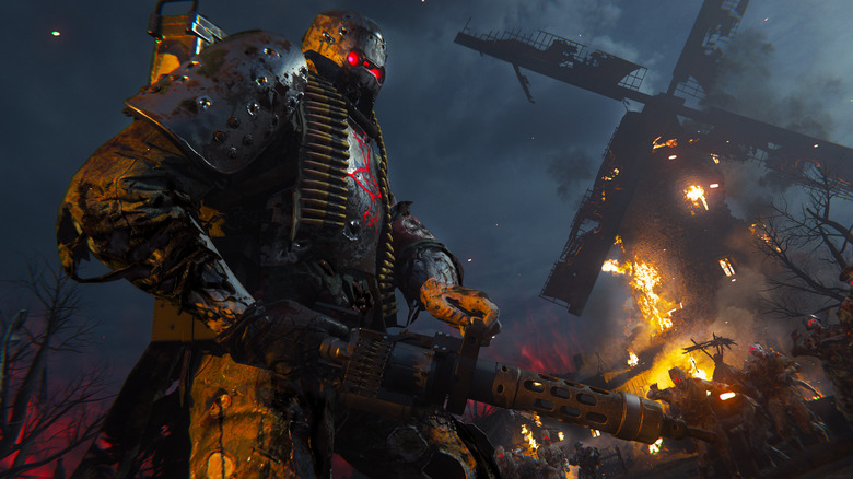 Vanguard armored zombie