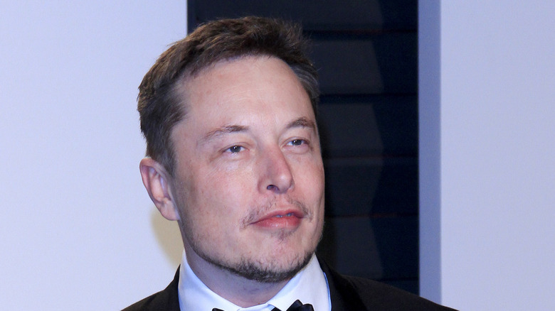 Elon musk at event