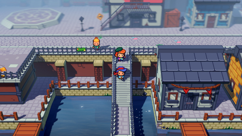 Screenshot from Cassette Beasts