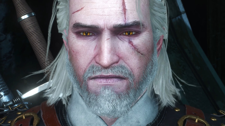 Witcher 3 Geralt sad