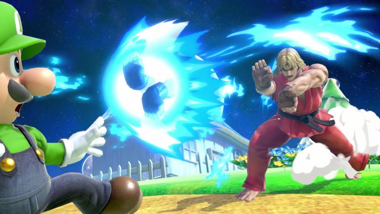Smash Ultimate Ken Hadouken