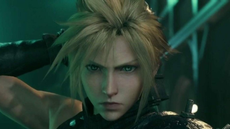 Cloud Strife in Final Fantasy 7: Remake