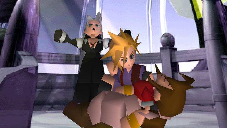 Sephiroth kills Aerith
