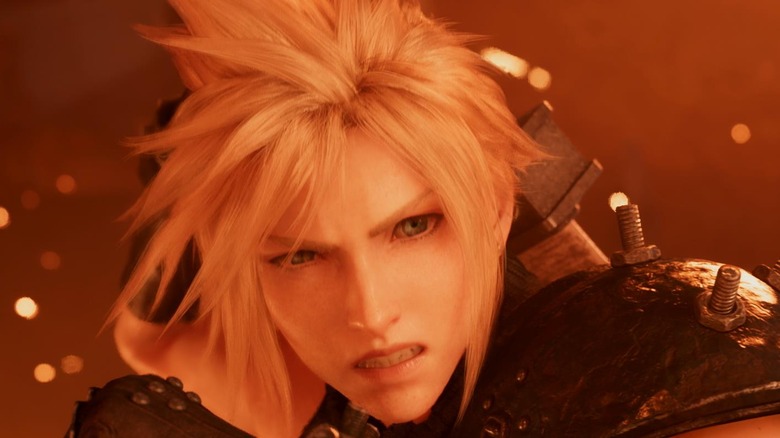 Cloud Strife in Final Fantasy 7 Remake