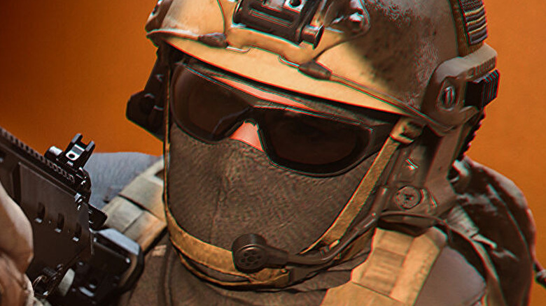 Call of Duty Warzone operator close up