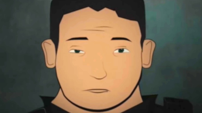 Corpse Husband's animated character, Clark