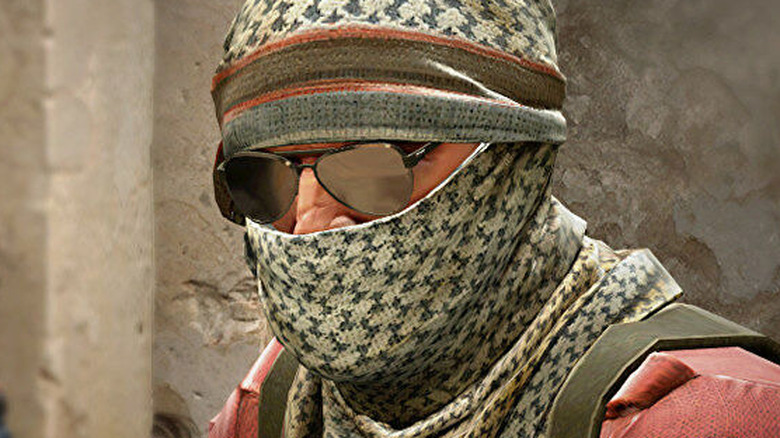 Counter Strike soldier with scarf