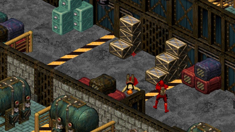 The Silencer standing over a body in "Crusader: No Regret"
