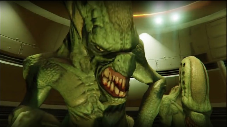 Alien from alien abudction mission in Grand Theft Auto V