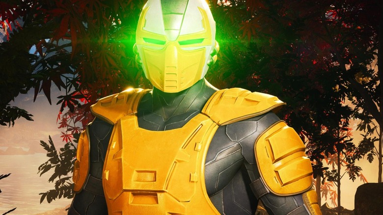 MK1 Cyrax eyes glow