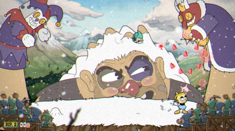 Cuphead DLC Glumstone puppet phase