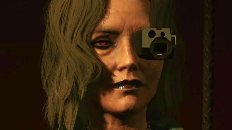 Cyberpunk 2077 NPC glares