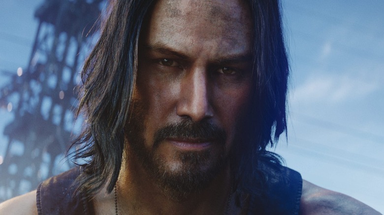 Keanu Reeves as Johnny Silverhand in Cyberpunk 2077