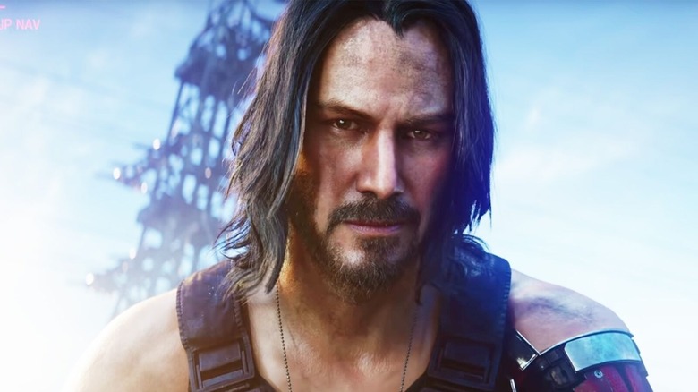 Cyberpunk 2077 Johnny Silverhand face