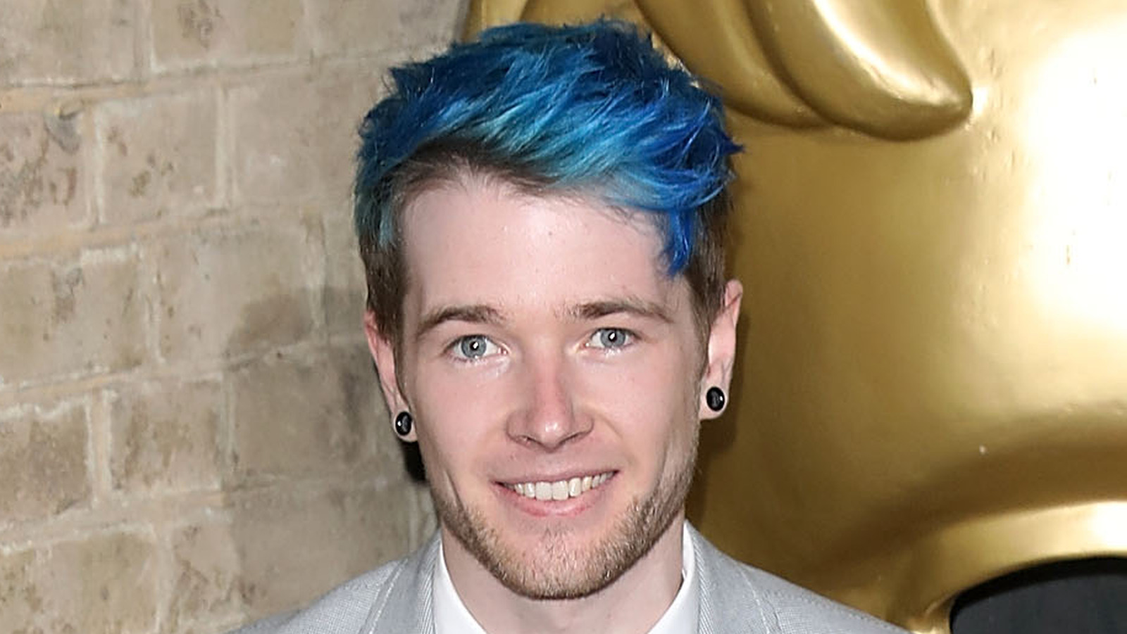 1. DanTDM's Real Life Blue Hair Transformation - wide 7