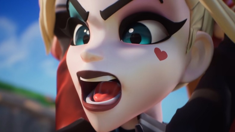 Harley Quinn yelling