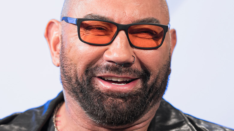 Dave Bautista smiling