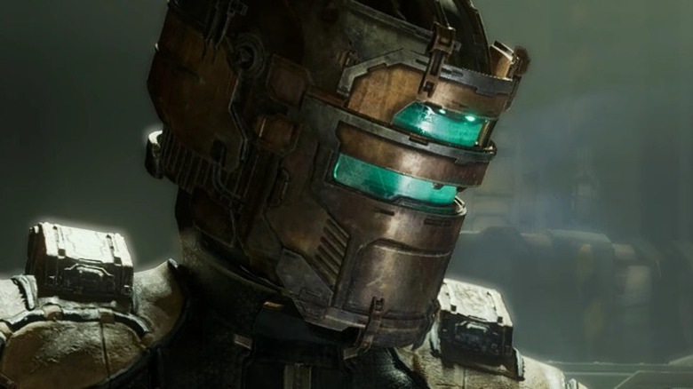 Dead Space Isaac Clarke close up 