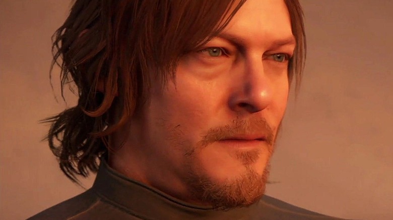 Death Stranding Sam Porter close up