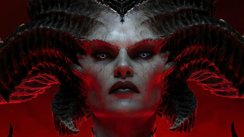 Diablo 4 Lilith closeup