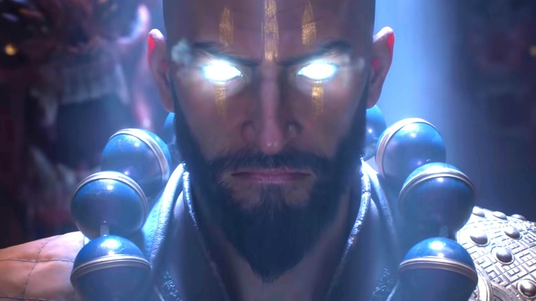 Diablo Immortal monk closeup