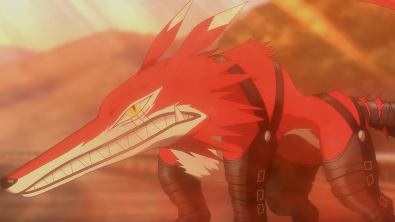 Fangmon snarling