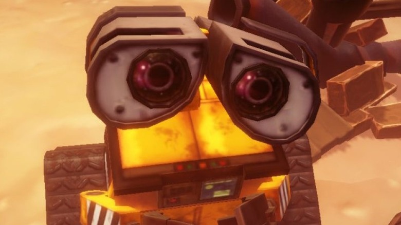 Wall-E looking anxious