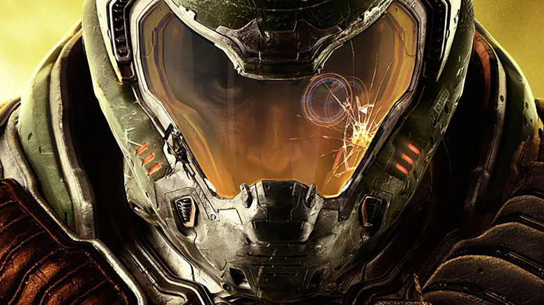 Doomguy closeup