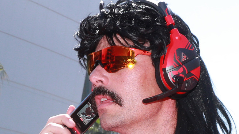 Dr Disrespect flip phone