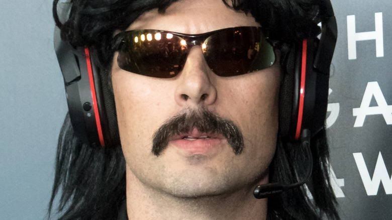 Dr Disrespect on red carpet