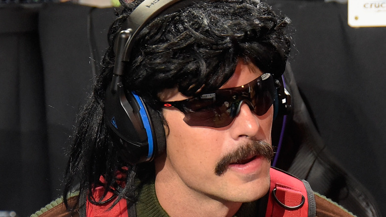 Dr Disrespect at tournament