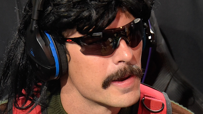 Dr Disrespect competing in event