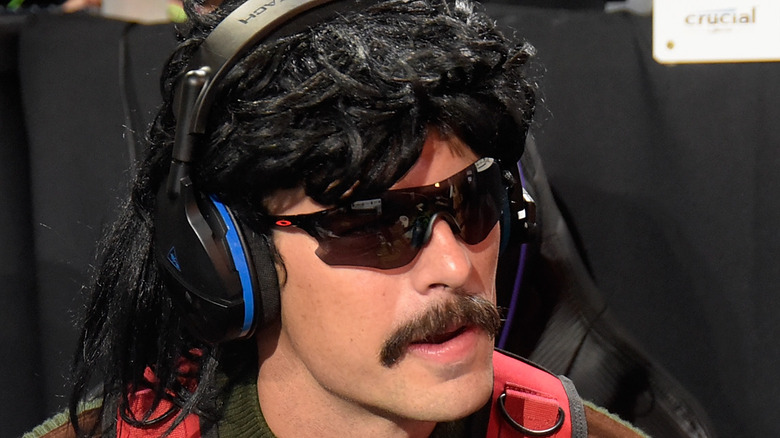 Dr Disrespect at tournament