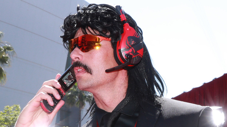 Dr. DisRespect flip phone