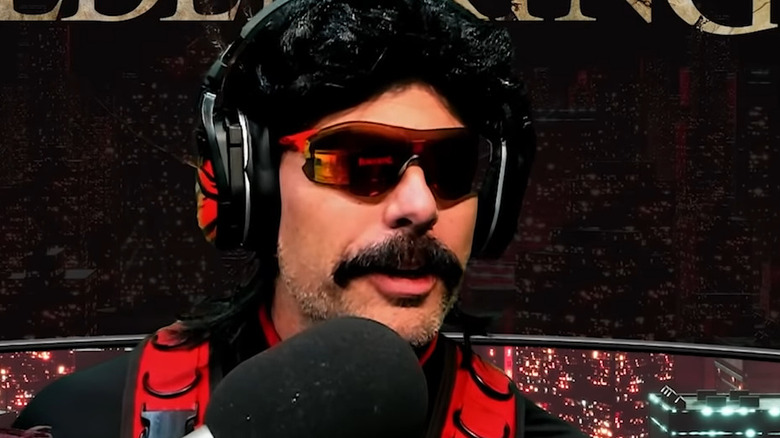 Dr Disrespect during a livestream