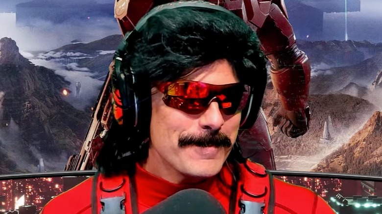 Dr. Disrespect Close Up