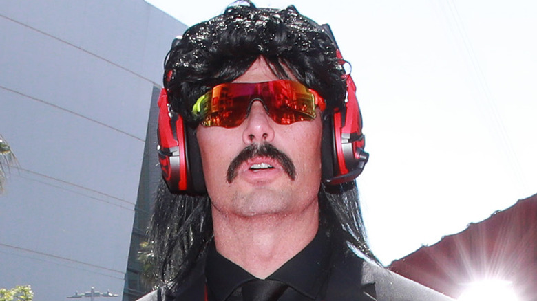 Dr Disrespect poses for photo